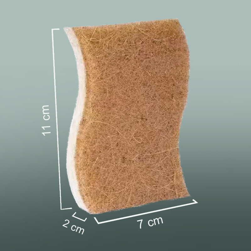 Naturlig Cellulosasvamp - Förstärkt och Starkt Rengöringskraft