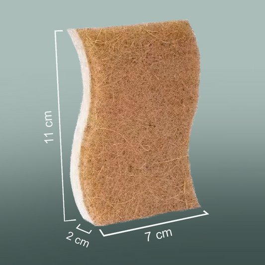 Naturlig Cellulosasvamp - Förstärkt och Starkt Rengöringskraft